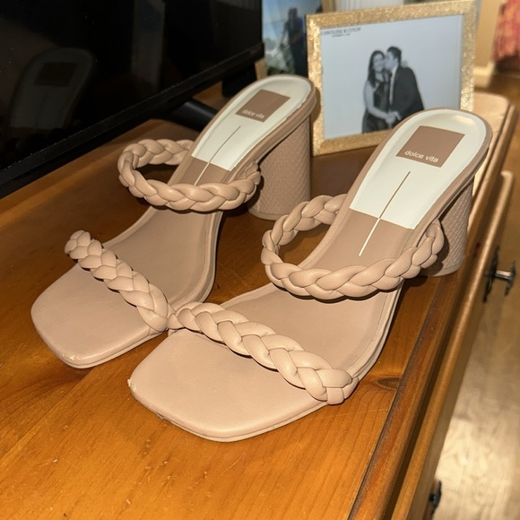 Dolce Vita Shoes - Dolce Vita Women's Braided Tan Heels